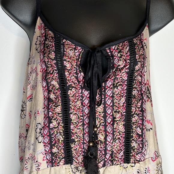 Super Cute Boho Shorts Summer Onesie Romper - Picture 3 of 10